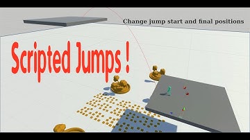 Unity - Scripted Jumps Feature !