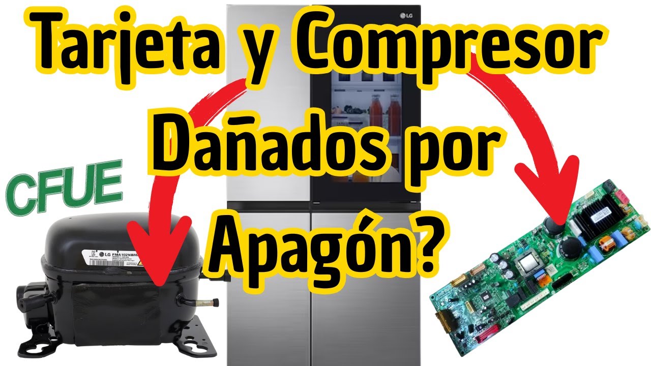 Este Refrigerador / Nevera se Dañó a Causa de varios APAGONES Mod. VS27BXQP