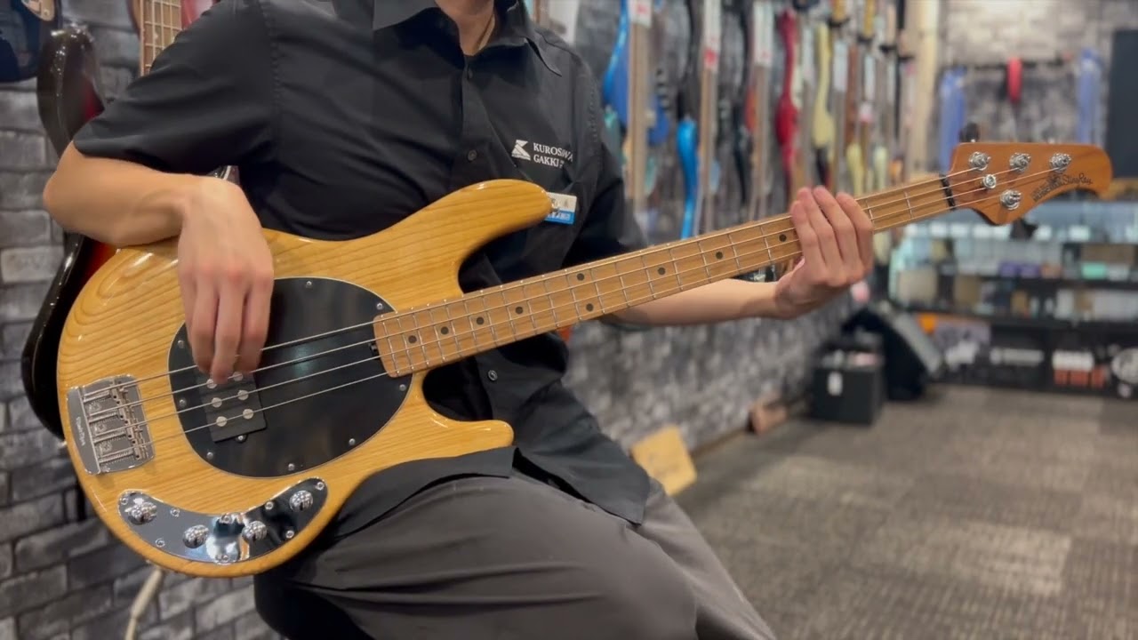 MUSIC MAN Stingray Special4 1H Ash Body/Maple Fingerboard -Classic