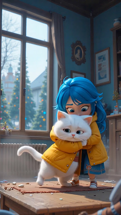 Kucing kasian terkena gempa 😭😭 #trrndingshorts #kucing #fyp #trending #kucinglucu #kucingimut