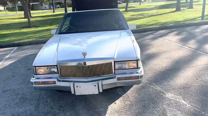 1992 Cadillac Deville convertible custom coach bui...