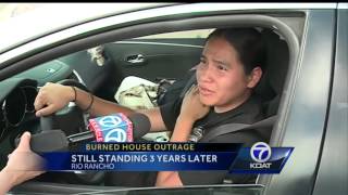 Burned home remains Rio Rancho eyesore for more than three years