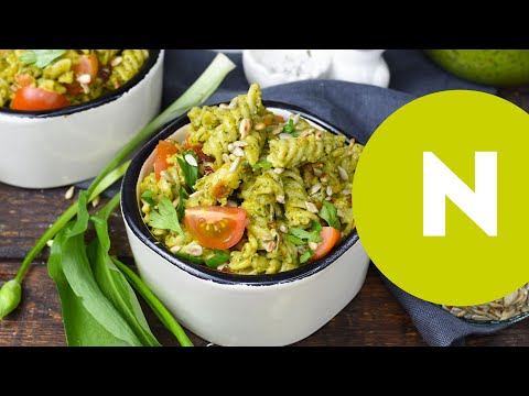 Vegán medvehagymapesztós fusilli recept | Nosalty vegán - Vegán medvehagymapesztós fusilli recept | Nosalty vegán