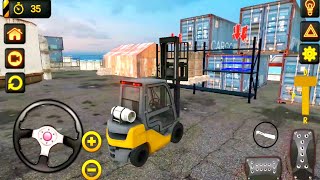 Game Simulator Mengemudi Mobil Mobilan Forklift #gameplay  #androidgameplay screenshot 1