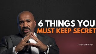 Famous Move in Silence: 6 Secrets You Must Keep to Succeed in Life | Steve Harvey Motivation 🔥 Wealth