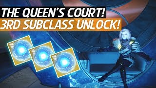 Destiny 2 Forsaken - How To Get To The Queen's Court & Obtain The 3rd Subclass (No Raid)!