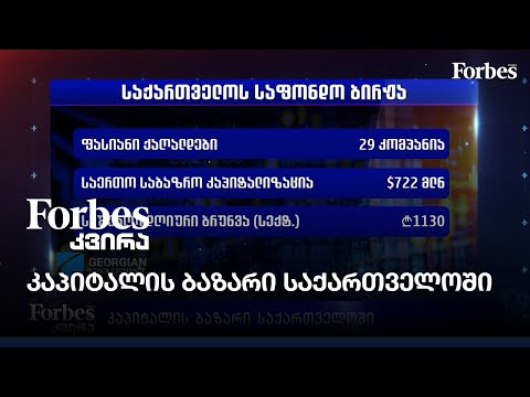 კაპიტალის ბაზარი საქართველოში