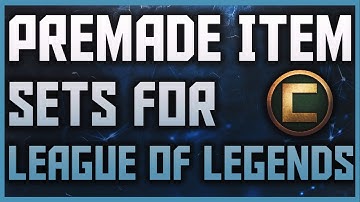 How To Get Items Sets For League of Legends | Championify | Get Champion.GG Items Sets Automatically