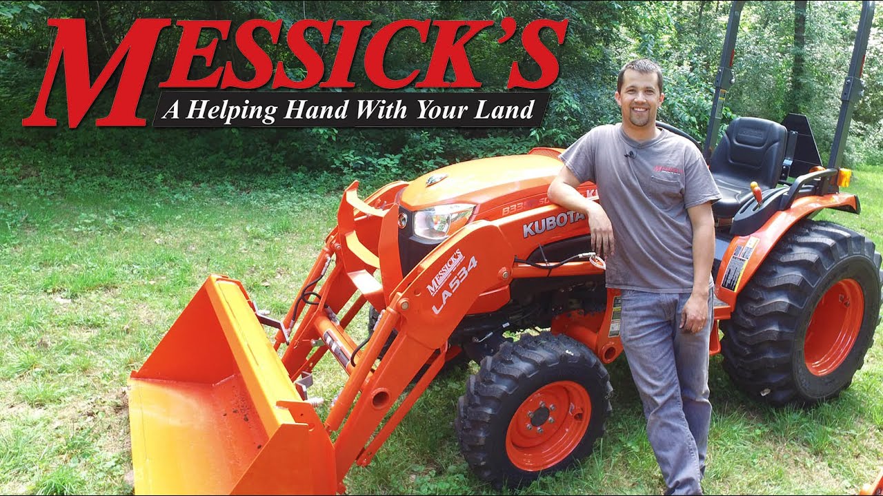Kubota LA534 Front Loader Removal & Operation | Messick's - YouTube