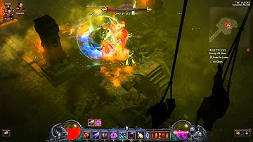 Diablo III PTR 2.1 Wizard Hydra+Blizzard