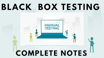 What is Blackbox Testing || Why Blackbox Testing || Functional & Non Functional Testing Types Detail