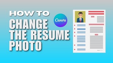 How Can You Change the Resume Photo in a Canva Template? | Canva Mobile Apps Tutorial