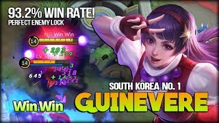 Comeback! Aggressive Mode 93.2% Win Rate of Guinevere by Win Win - Mobile Legends