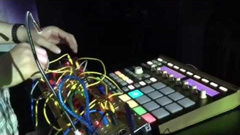 maschine + modular synth 20160720 dok-s project
