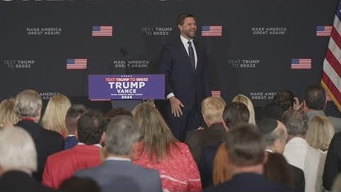 Now in America: J.D. Vance to headline Day 3 of Republican National Convention