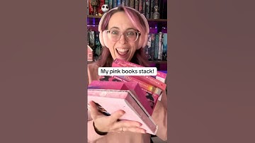 If you love pink books, this stack is for you 💗📚 #booktube #aestheticbooks #pink #romancebooks