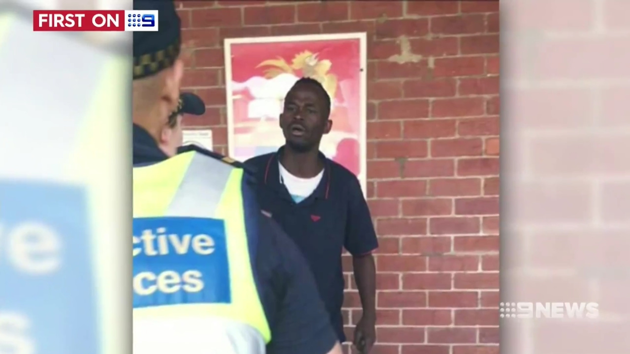 Nine News. African Attempts Hijacking of Tradie's Car In Footscray.