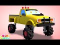 Monster Truck Formation, Car Cartoon Videos for Children by Kids Channel