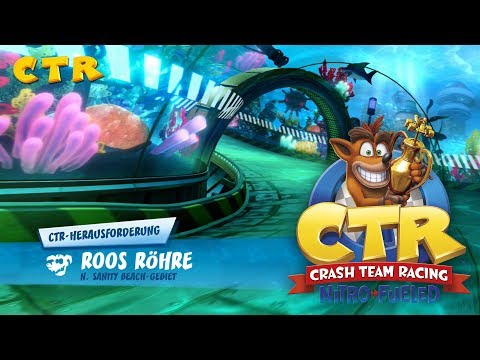 Crash Team Racing Nitro Fueled  - Roos Röhre CTR Herausforderung - Fundorte