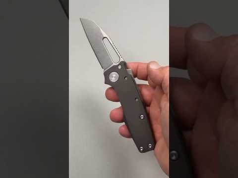 Rockscale Design Ti scales are pure knife bling!