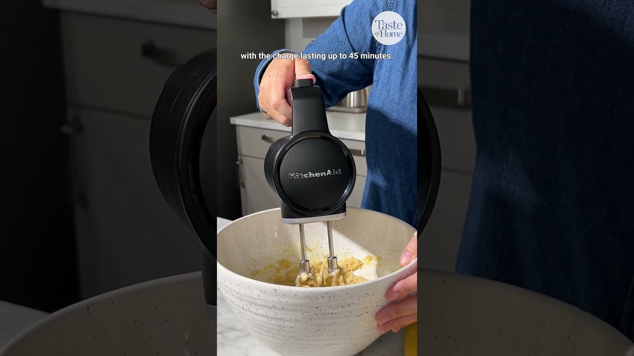 how long does kitchen aid cordless hand mixer to charge｜TikTok Search