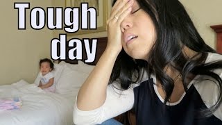 Tough Day for Toddler - April 16, 2016 -  ItsJudysLife Vlogs
