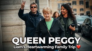 Liam Gallagher 2026 Takes Mum Peggy &amp; Fiancée to Rome Holiday ❤️ Private Jet &amp; Vatican. ♥️♥️😎