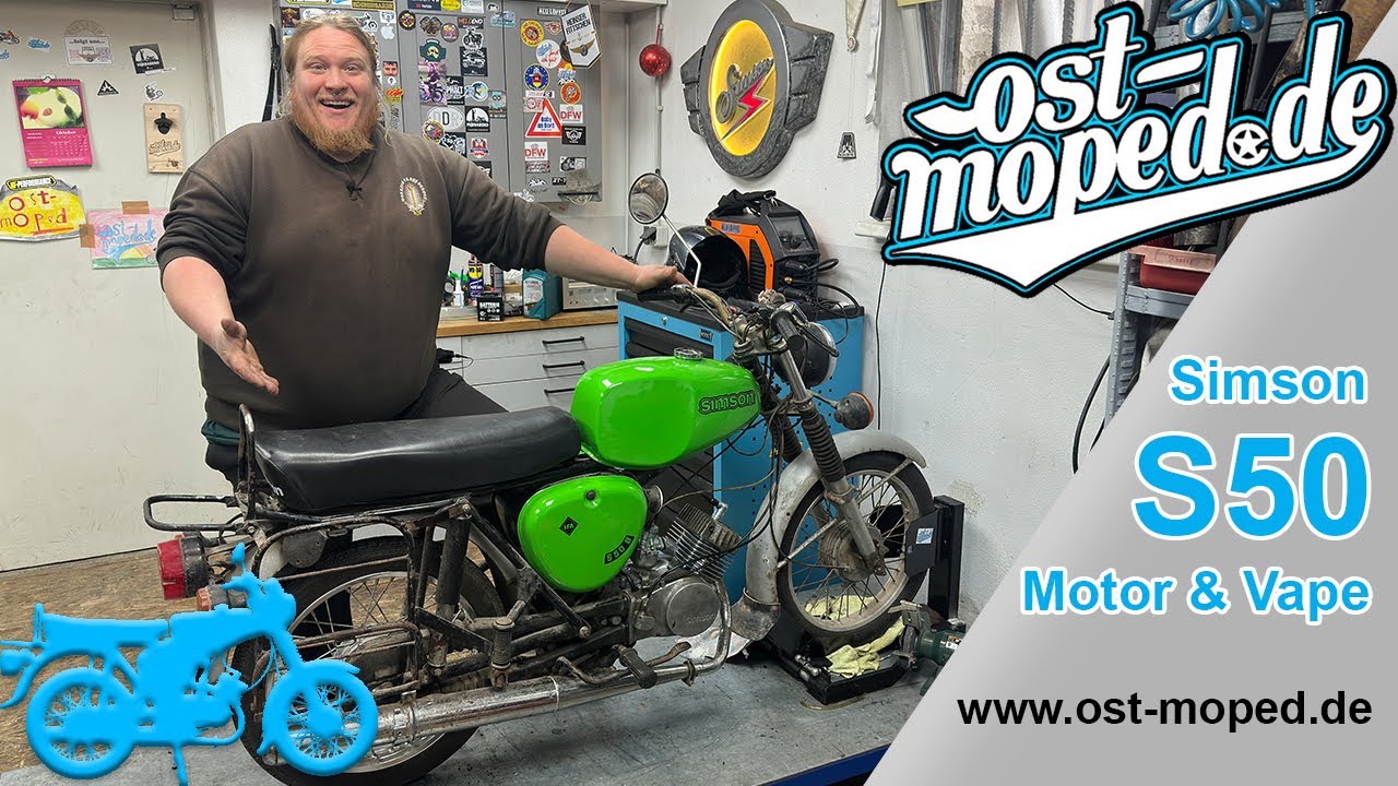 Simson S50 | Technisch auf den neusten Stand bringen - Motor & Vape | ost-moped.de