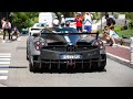 Supercars in Monaco 2020 - VOL. 35 (Huayra BC, Capristo R8, Aventador SVJ, JCR Race GT3 RS, Taycan)