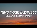 Will I Am Britney Spears MIND YOUR BUSINESS Lyrics mp3