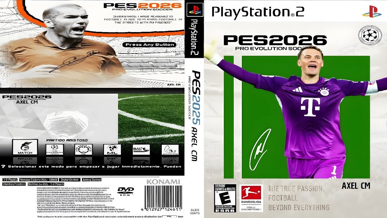 PES 2026 - Axel CM Final Release August (PS2 ISO) - YouTube