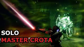 Solo Master Crota, Son of Oryx - Void Hunter (Monument of Triumph)