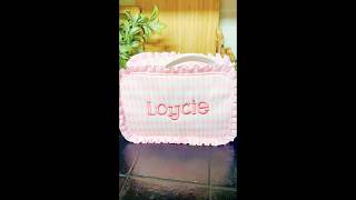 Pink Cosmetic Bag
