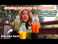 THE MOST DRAMATIC JUICE CLEANSE YOU&#39;VE EVER SEEN - *dramatic teen edition*
