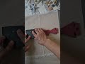 Estampado textil con pincel y sellos