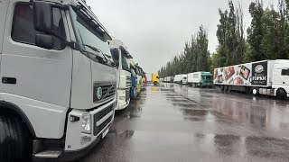 стоянка М5 для грузовых авто #дальнобой #м5 #truckdriver #водитель