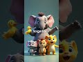Animal Sounds & Counting Fun! 🐶🐘 | Baby Learning Video for Toddlers (0–4 Years