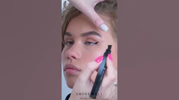 SHINEWELL Подводка для глаз со штампом, лайнер ART VISION MULTI LINER STYLING STAMP