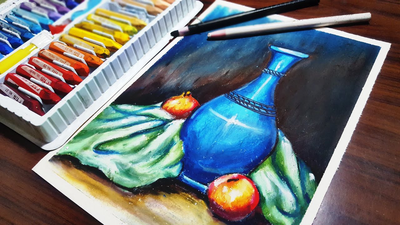 Still Life Oil Pastel