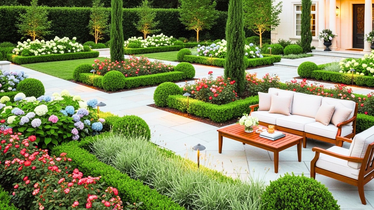 Large Front Yard Landscaping Ideas | Modern, Classic & Luxury Designs for Big Homes