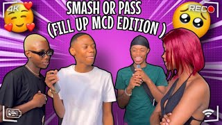 SMASH OR PASS/FACE TO FACE😈 (FILL UP MCDONALDS EDITION🖤!!) || UNDERRATED