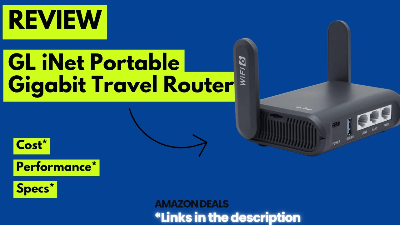 This Tiny Wi-Fi 6 Router is a Game Changer! 🔥 GL.iNet Slate AX (GL ...