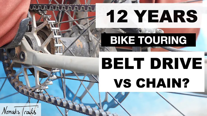 Belts Are BETTER Than Chain Drivetrain for Bicycle!  My Test Result After 12 YEARS OF BIKE TOURING!