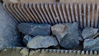 Satisfying jaw Rock Crusher in Action l/पत्थर कुचलना /Asmr Stone Crushing/Intense Rock Munching