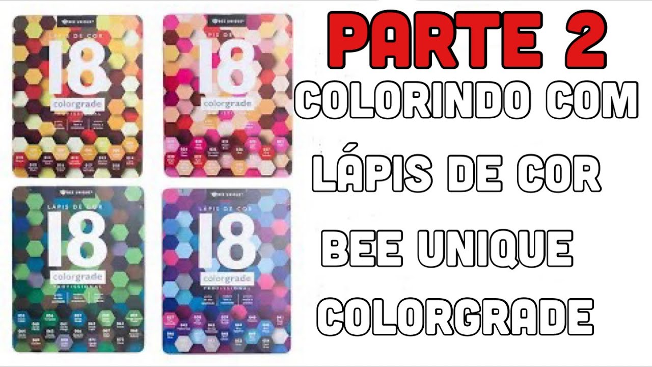 COLORINDO O MUNDO DAS MARAVILHAS COM LÁPIS DE COR BEE UNIQUE COLORGRADE - PARTE 2 - COLORINDO COMIGO