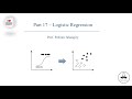Part 17-Logistic regression model in machine learning