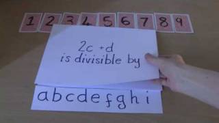 A Maths Puzzle: Find the nine digit number solution