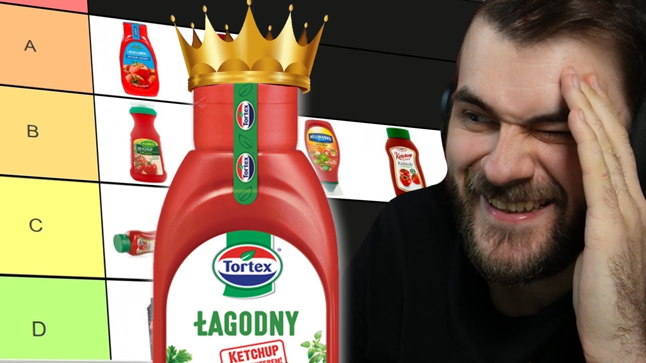 TIERLISTA Ketchupów - TYLKO TE SĄ NAJLEPSZE!
