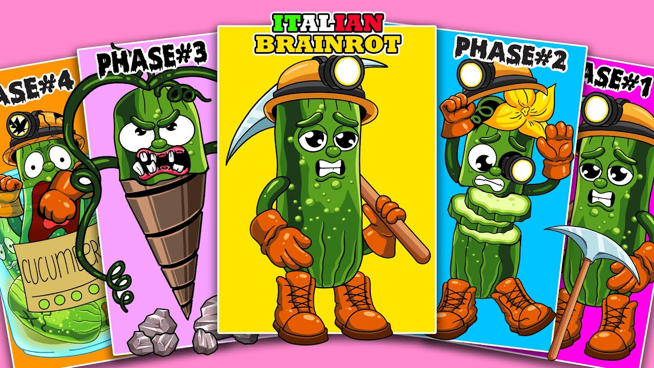 ITALIAN BRAINROT Peachi Llamanuchi Phases 1vs2vs3vs4😱Brainrot
