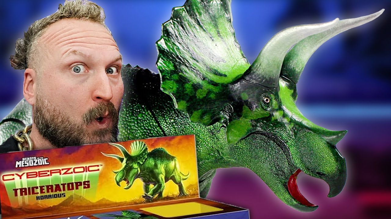 Triceratops horridus 'Steelhorn'- 1/18th scale action figure